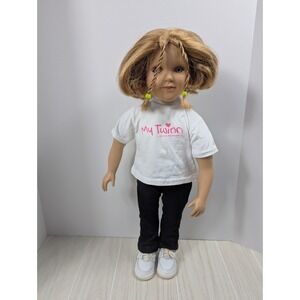 My Twinn Doll Short Blonde Hair Blue Eyes READ FLAWS